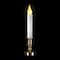 LED Flickering Window Candles with Timer - 8.5" - Set of 8